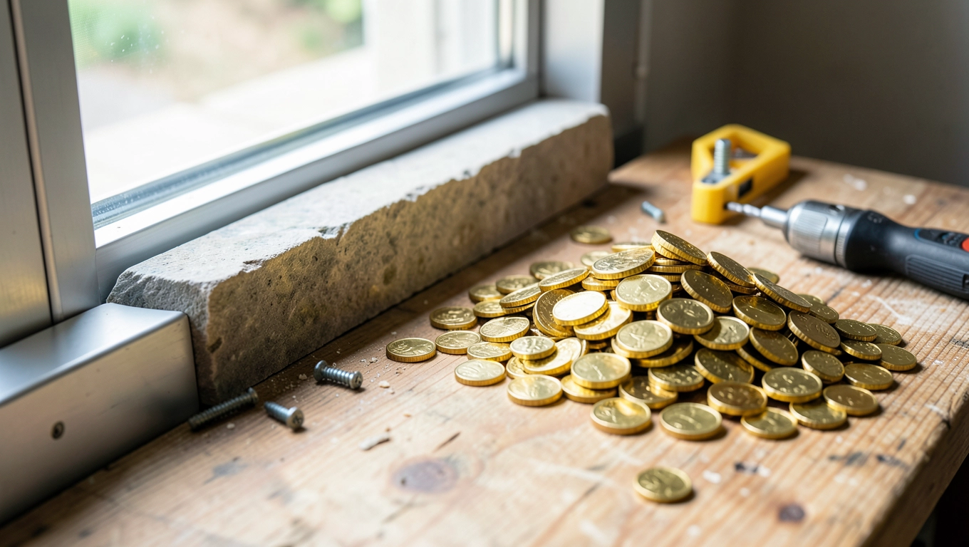 ile kosztuje montaż parapetów zewnętrznych