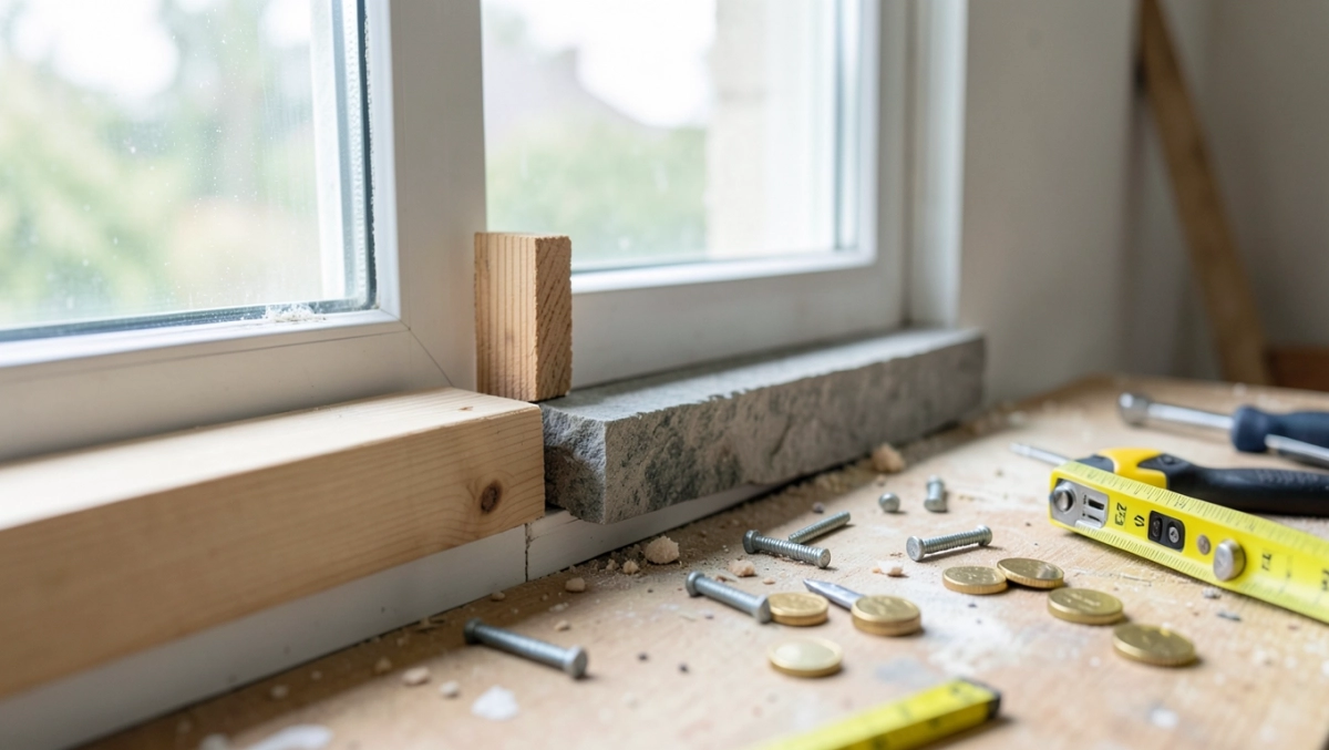 ile kosztuje montaż parapetu wewnętrznego