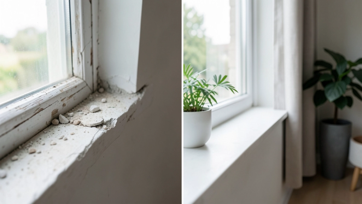 ile za montaż parapetów wewnętrznych