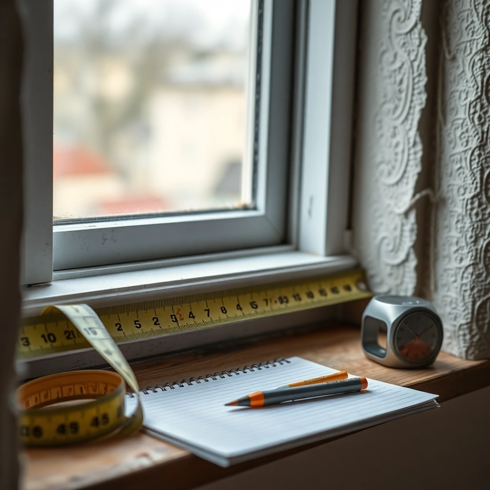 Jak zmierzyć parapet