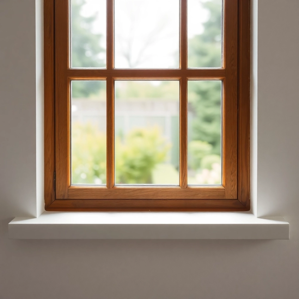 Jaki kolor parapetów do brązowych okien