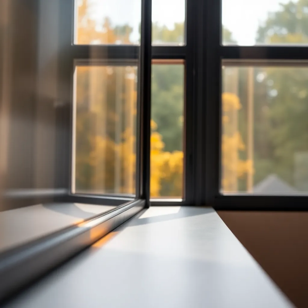 Jakie parapety do antracytowych okien