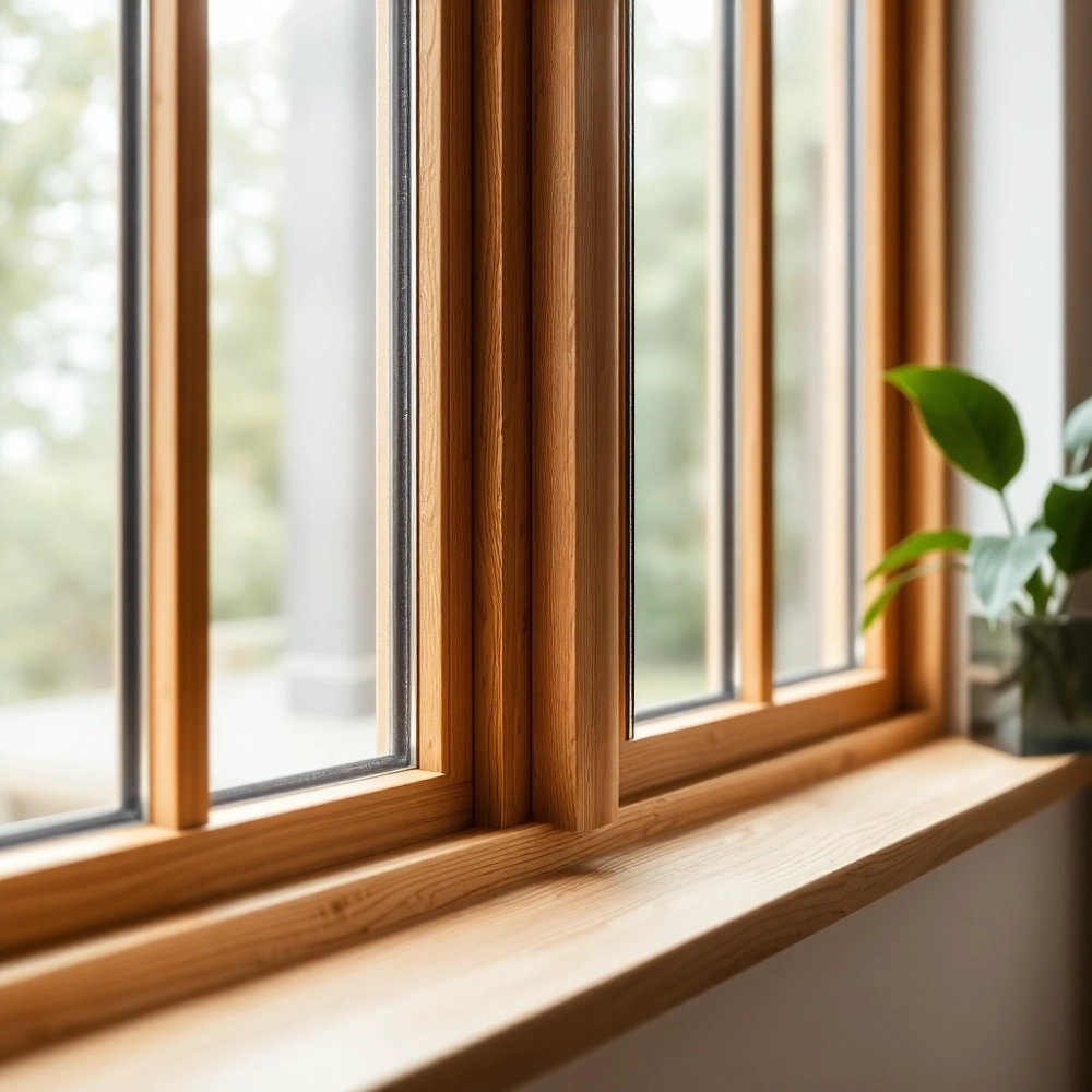 Jakie parapety do okien złoty dąb