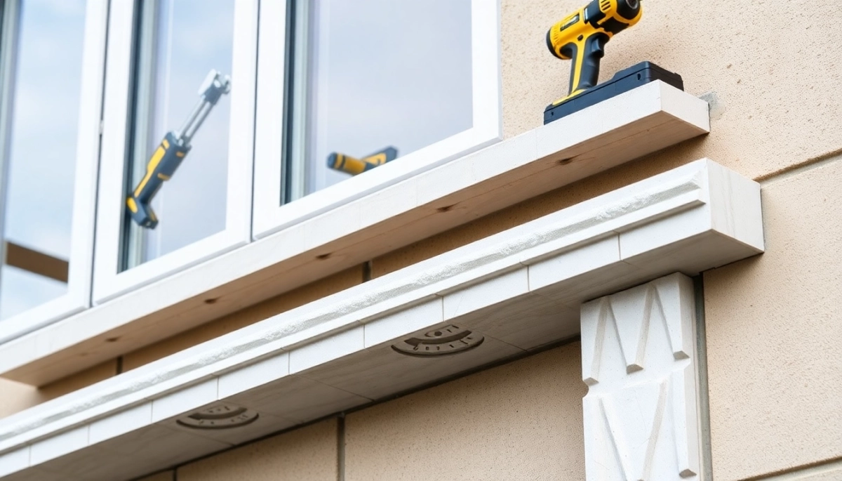 Montaż parapetów zewnętrznych cena robocizny