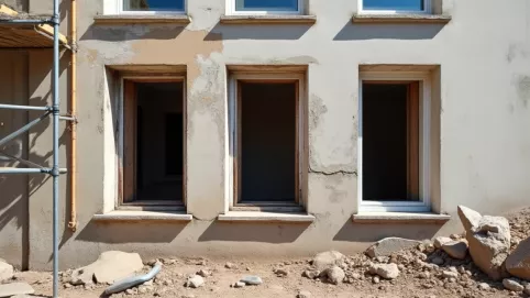 Demontaż parapetów zewnętrznych cena