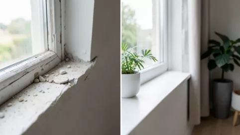 ile za montaż parapetów wewnętrznych