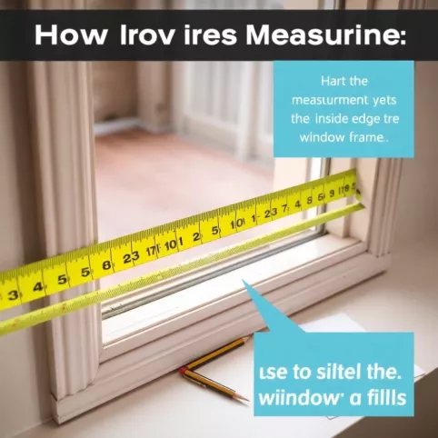 Jak mierzyć parapety wewnętrzne