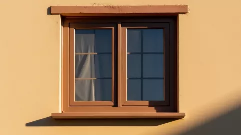 jaki kolor parapetu do brązowych okien