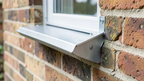 mocowanie parapetu zewnętrznego