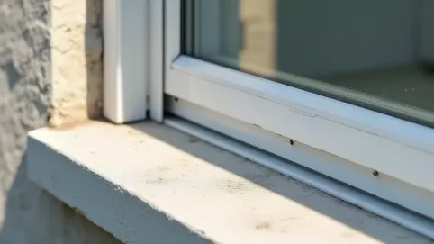 Montaż parapetów zewnętrznych przy roletach