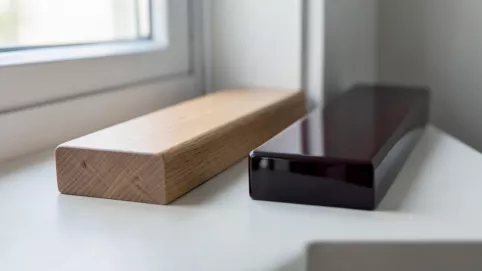 parapet drewniany olejowany czy lakierowany