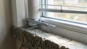 prowadnice rolet a parapet