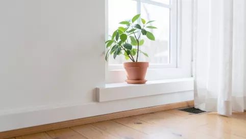 standardowa wysokość parapetu od podłogi