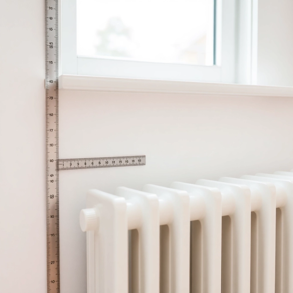 Wysokość grzejnika od parapetu