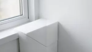 styropian pod parapet