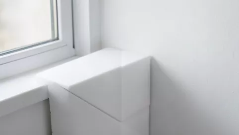 styropian pod parapet