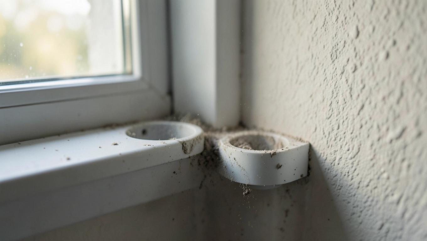 zakończenia parapetów wewnętrznych